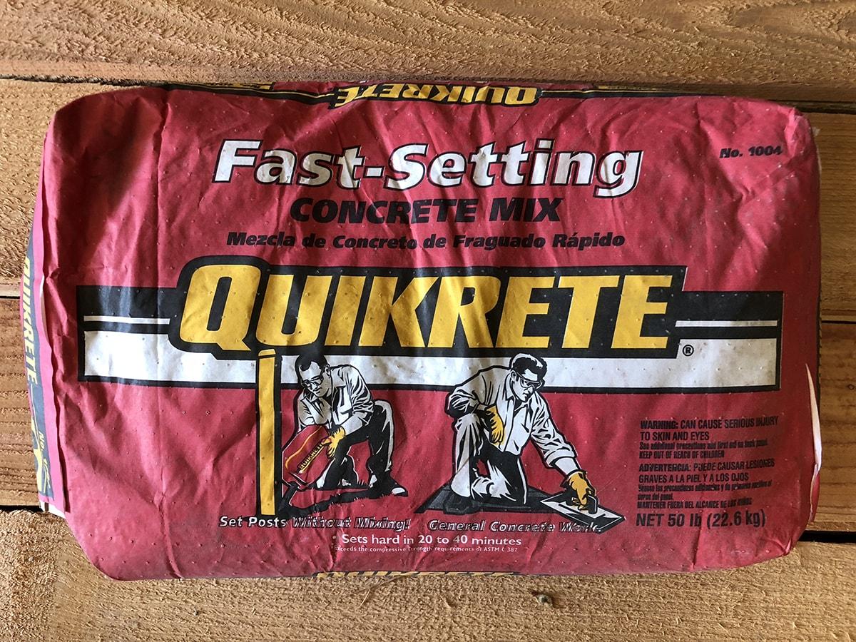 QUIKRETE 50 lb. Fast-Setting Concrete Mix