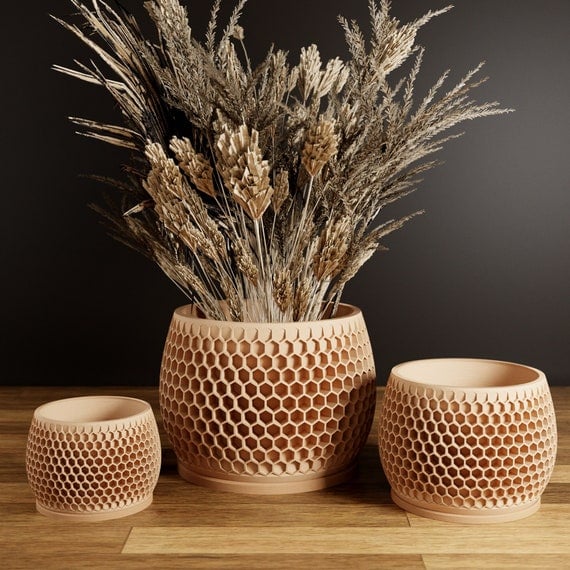 Hexagonal Geometric Planter
