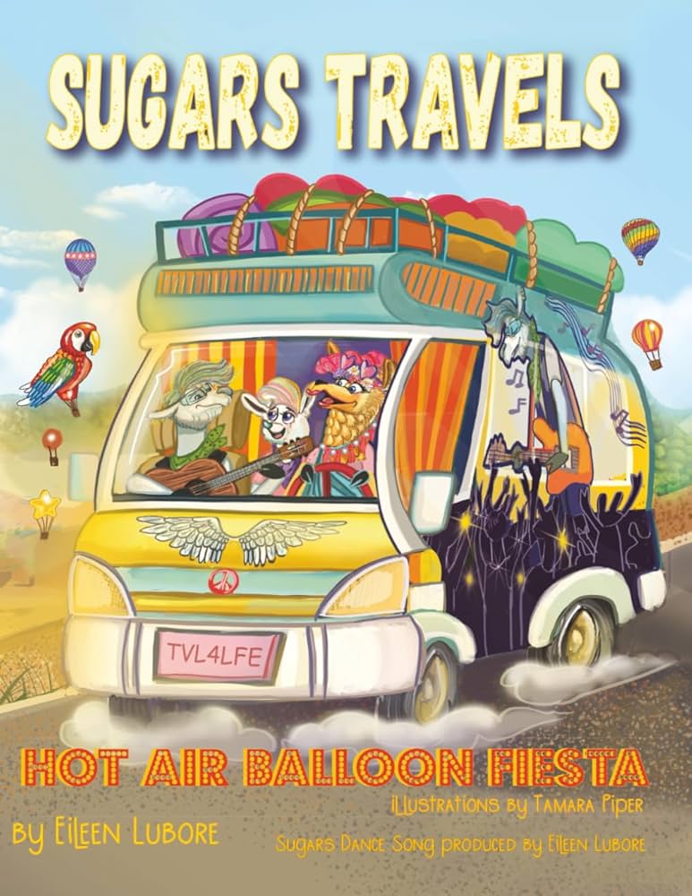 Cover of Sugars Travels: Hot Air Balloon Fiesta