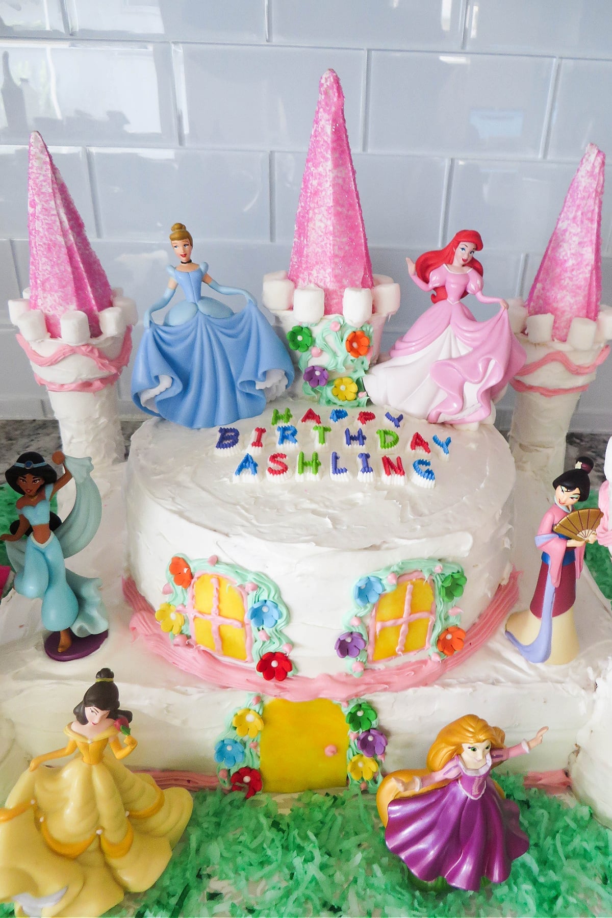 Princess Castle Cake