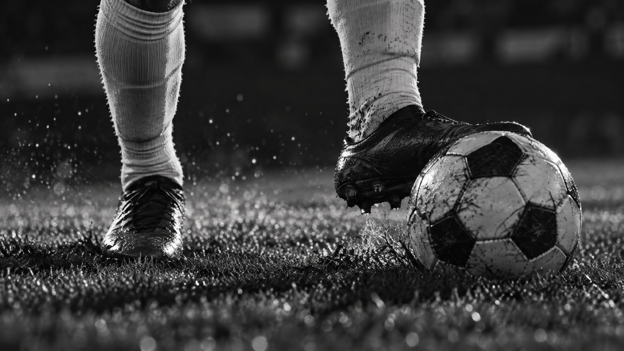 Athletic detail shot