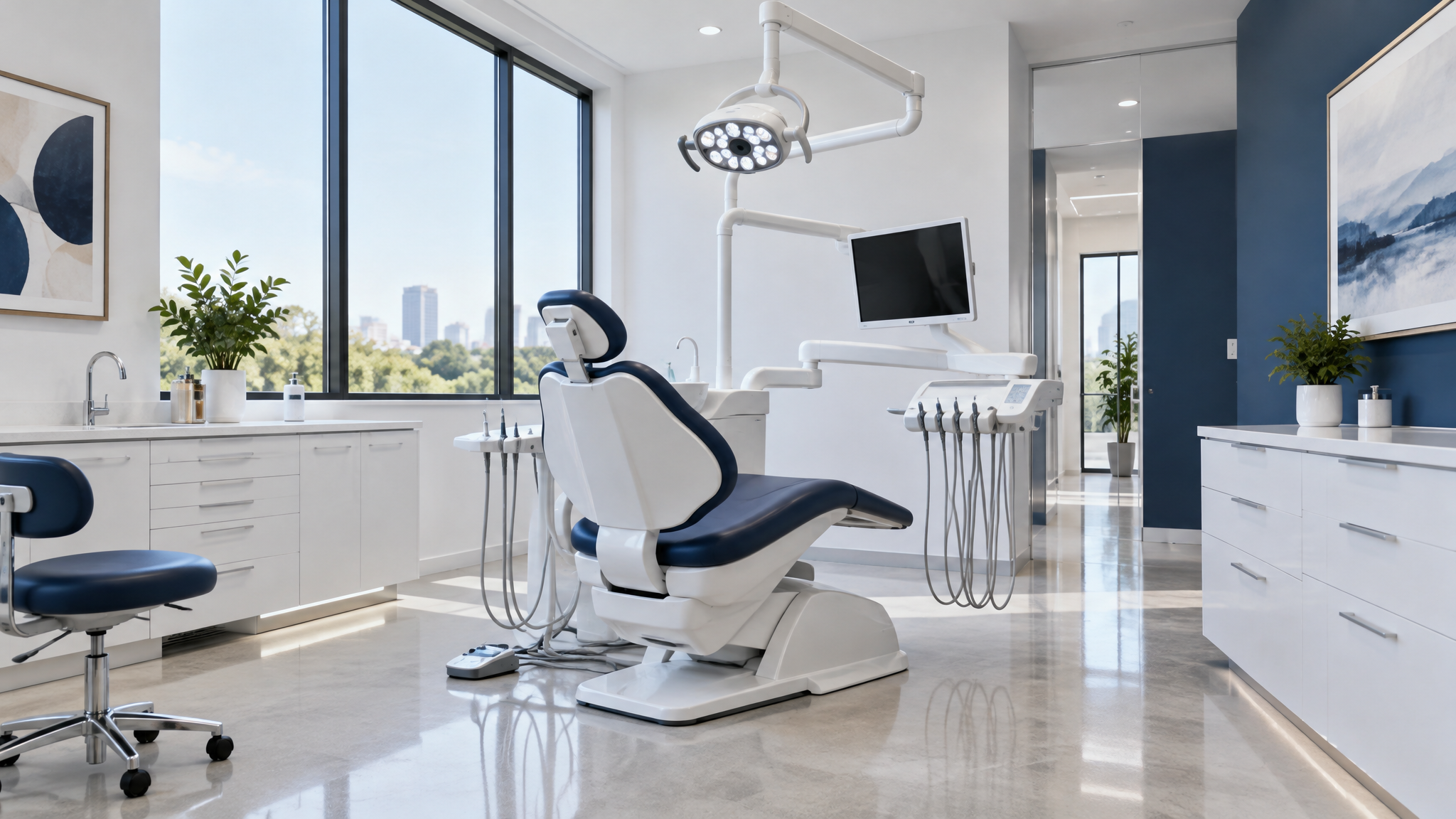 Modern emergency dental office in Reno, Nevada with professional equipment