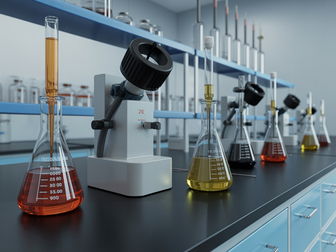 Лабораторія контролю якості нафтопродуктів