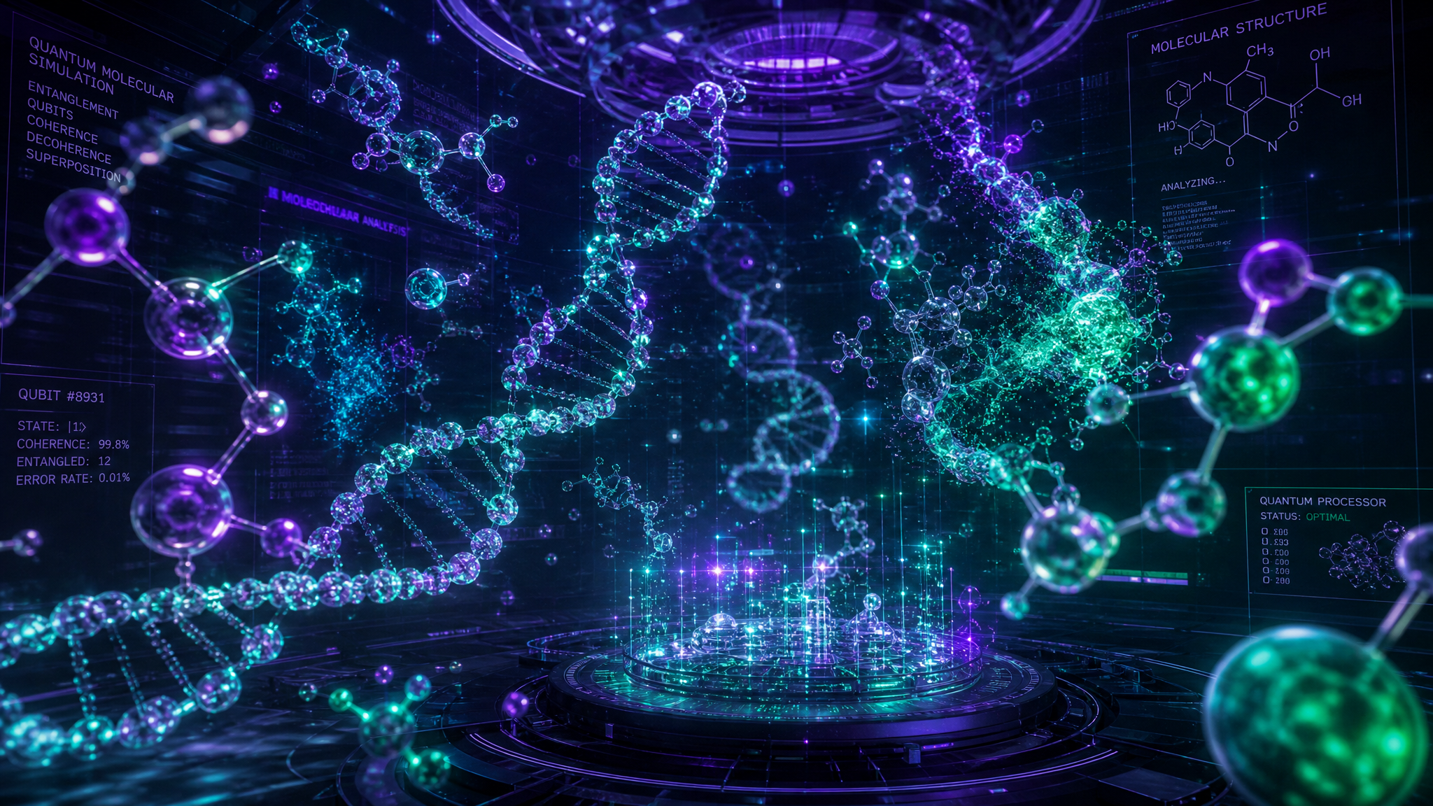 Quantum AI in Drug Discovery: From 10 Years to 10 Months