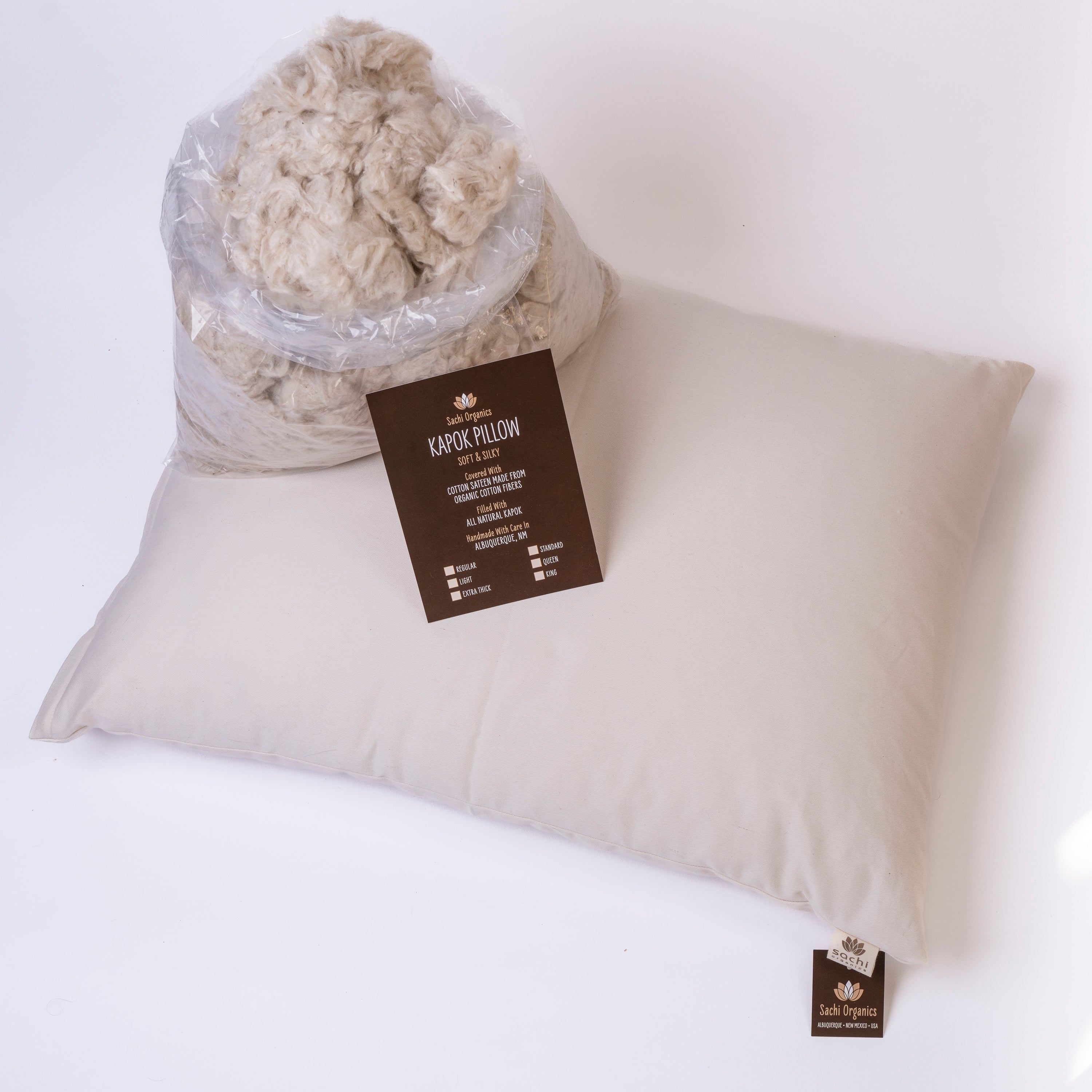 Natural Kapok Pillow