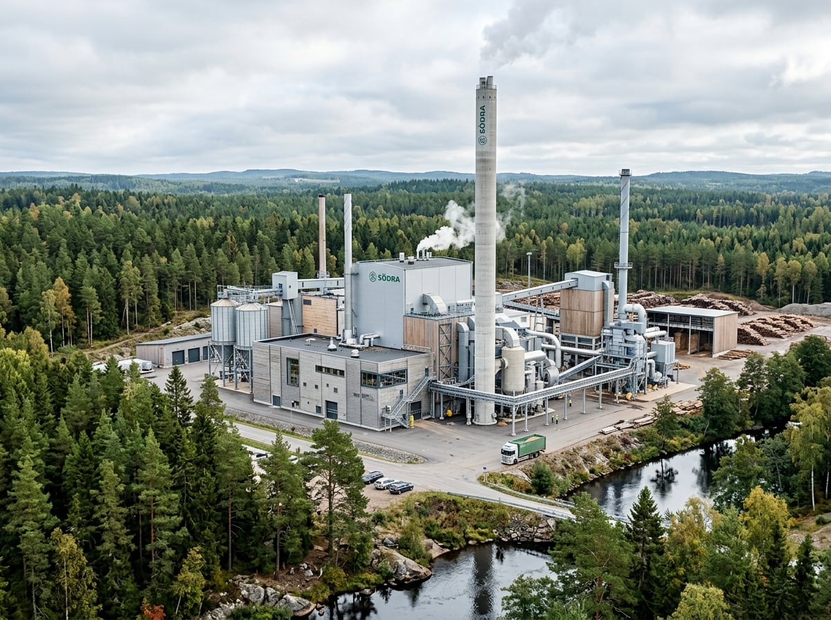 Biomass Power Plant Condensing Scrubber