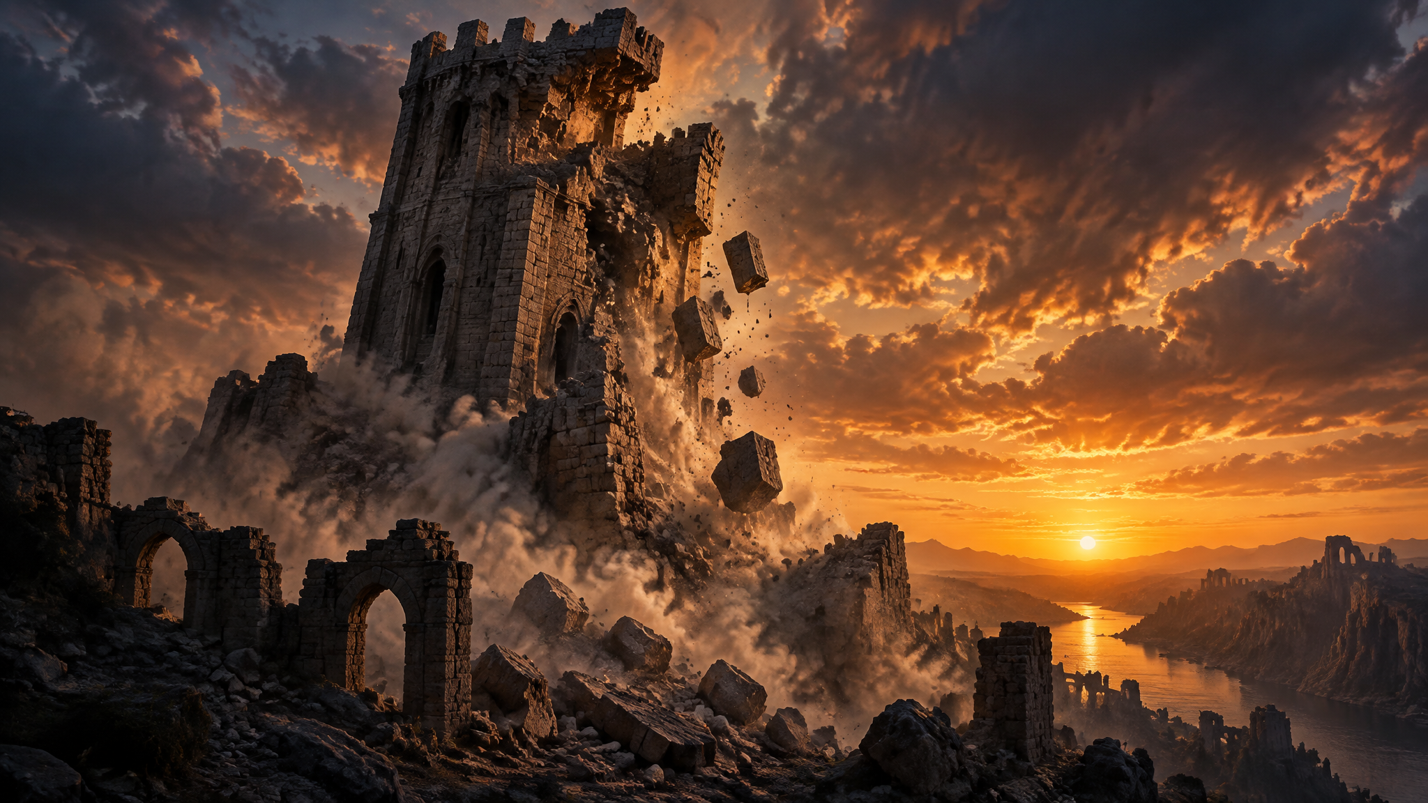Cover illustration for Pride and Destruction