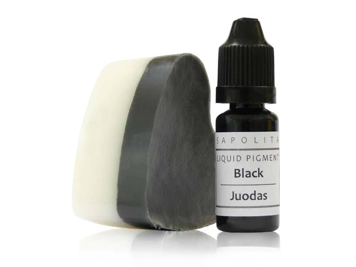 Olíu-litarefni Svart 10 ml – Sapolita