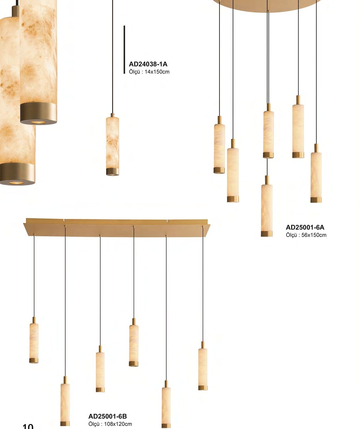 Modern Geometrik Avize