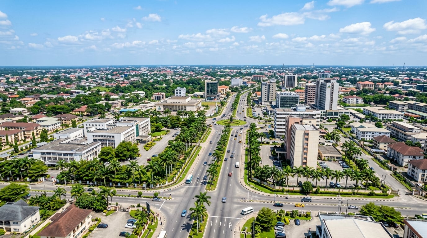 Uyo cityscape