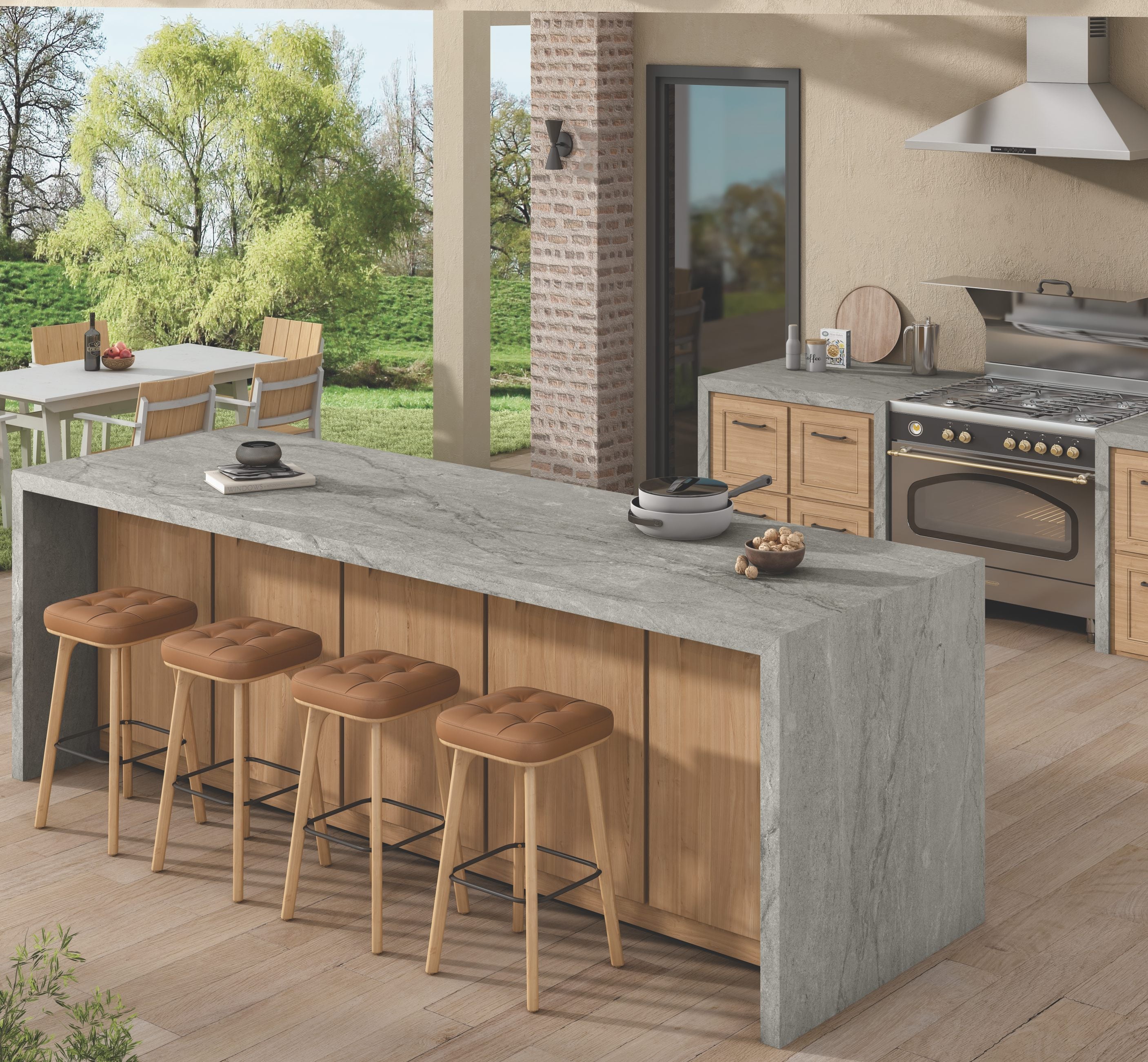 SANDSTONE GRIGIO Installation 1