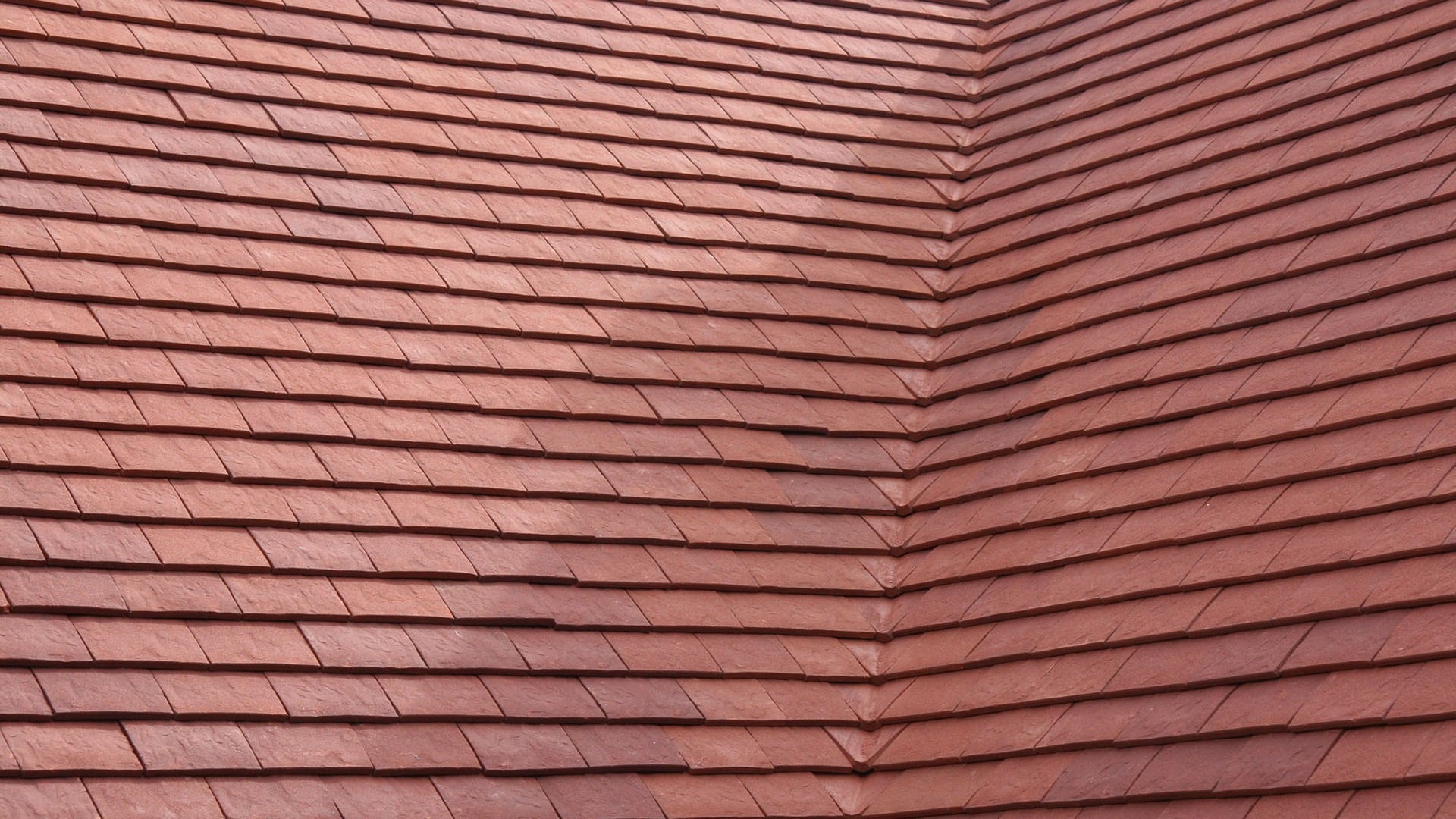 Clay tile roof