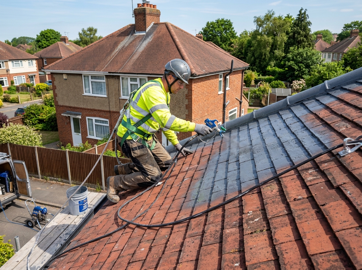 Roof Painting example 4