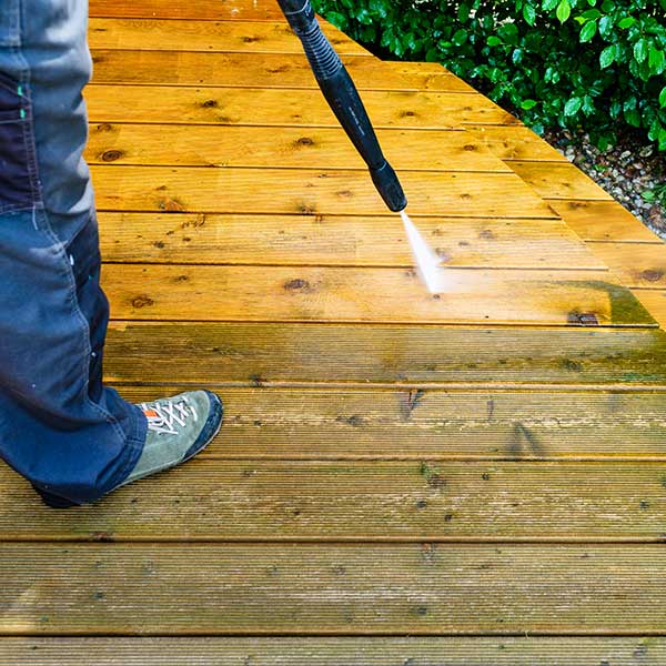 Professional pressure washing