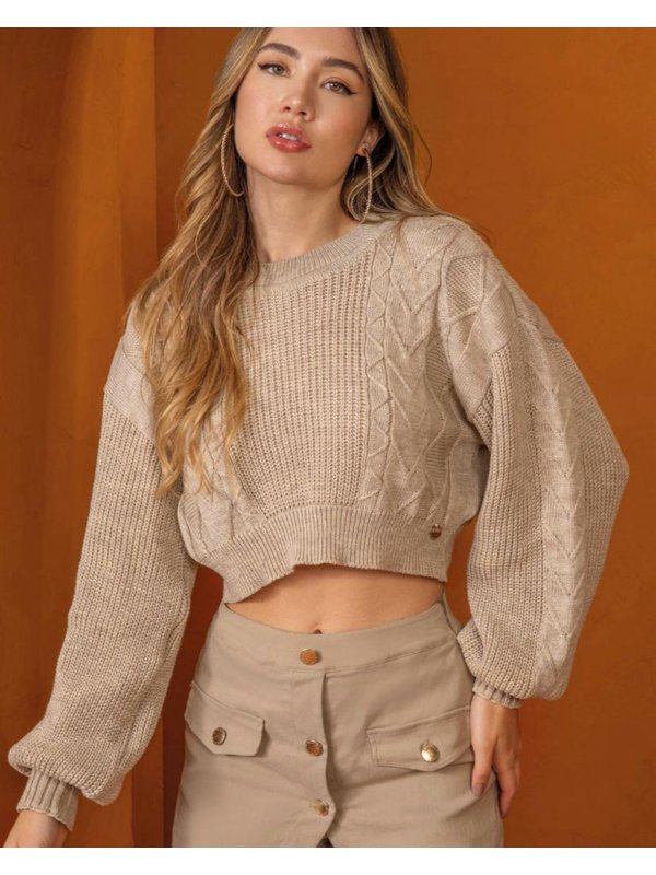Cropped Tricot Delicado