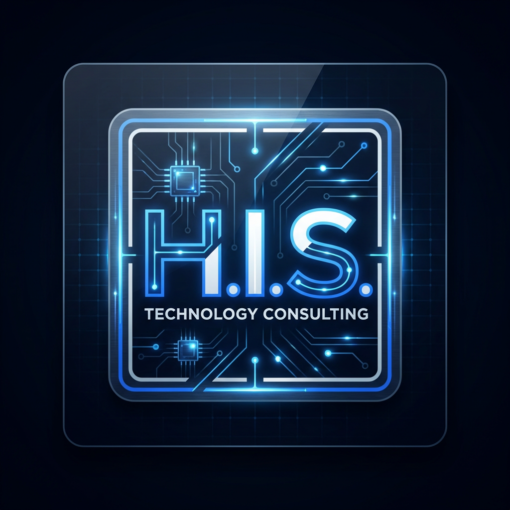 H.I.S. - Helpful Intelligence and Solutions logo