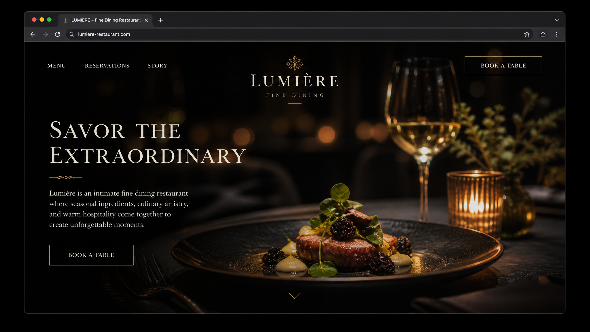 Ember & Oak project showcase