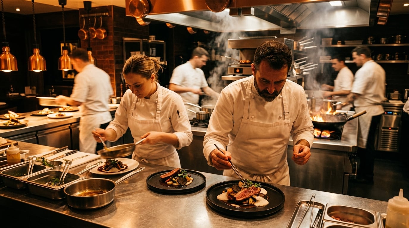 Professionelle Küche von Koschinski Catering