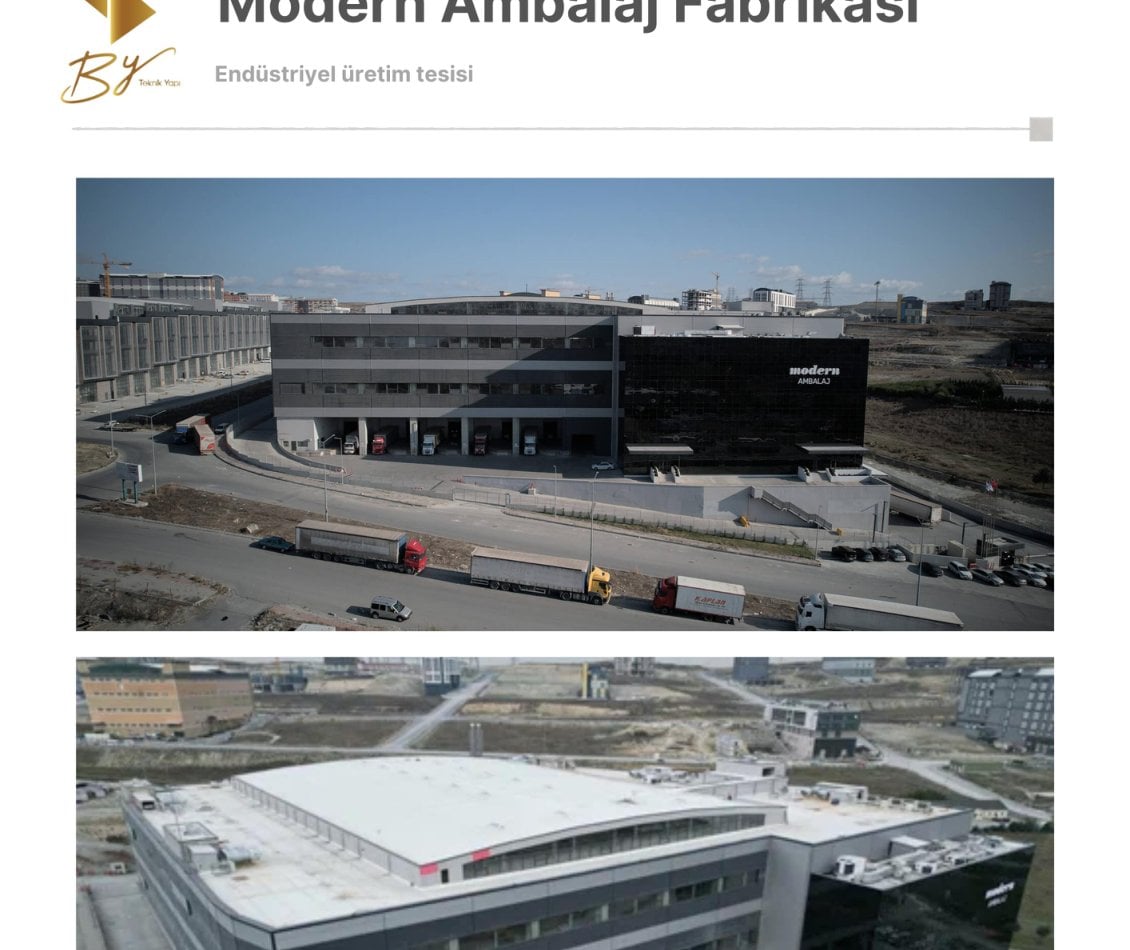 Modern Ambalaj Fabrikası projesi