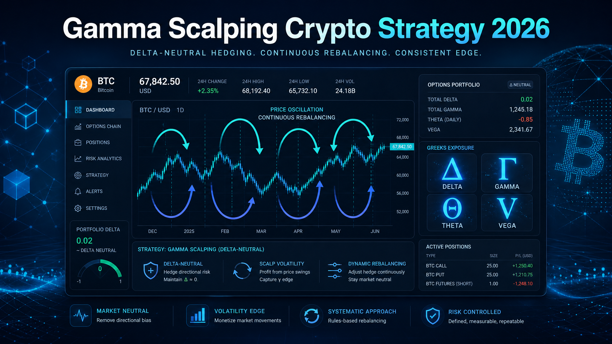 Gamma Scalping Crypto: How to Profit from Bitcoin Volatility Without Predicting Direction in 2026