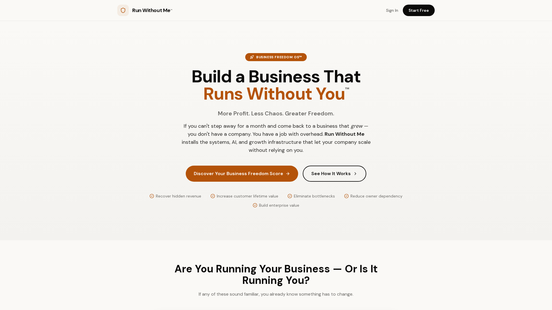 Run Without Me