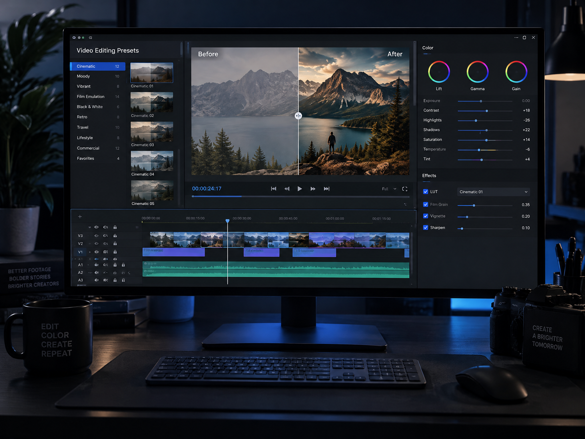 Video Editing Presets