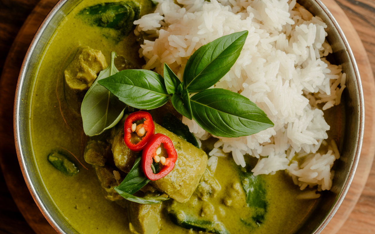 Green Curry Coconut Bowls