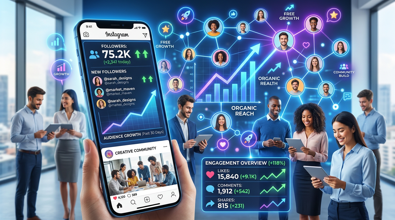 Tráfego Orgânico: Como Atrair Clientes de Graça nas Redes Sociais