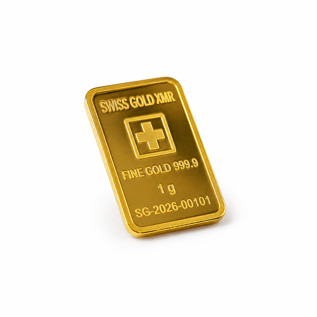 1g Gold Bar Valcambi