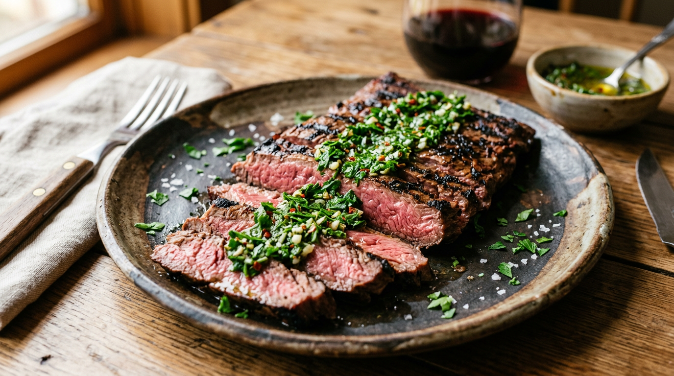 Argentine Chimichurri Skirt Steak