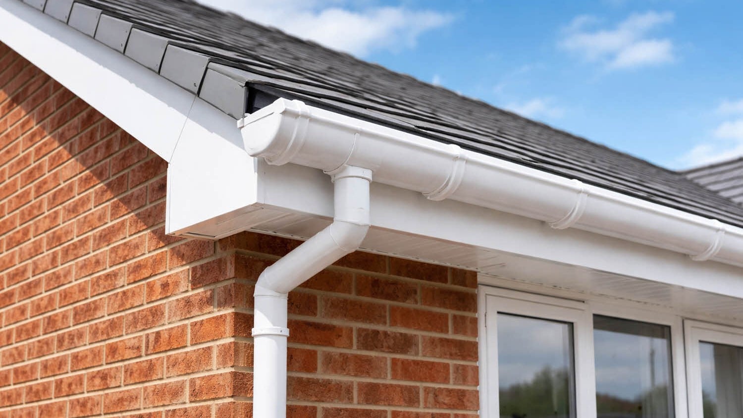 Gutter Replacement on a UK home