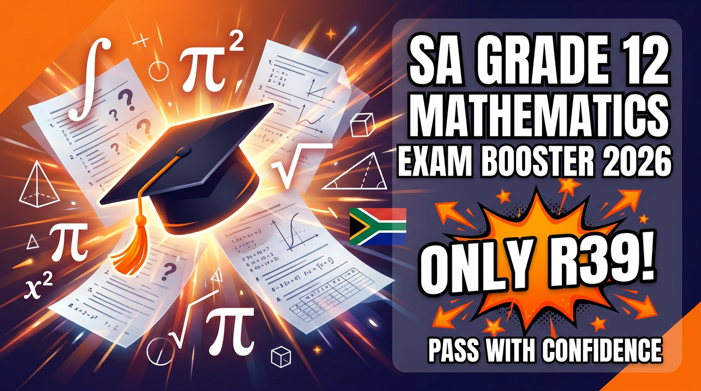 SA Grade 12 Mathematics Exam Booster 2026