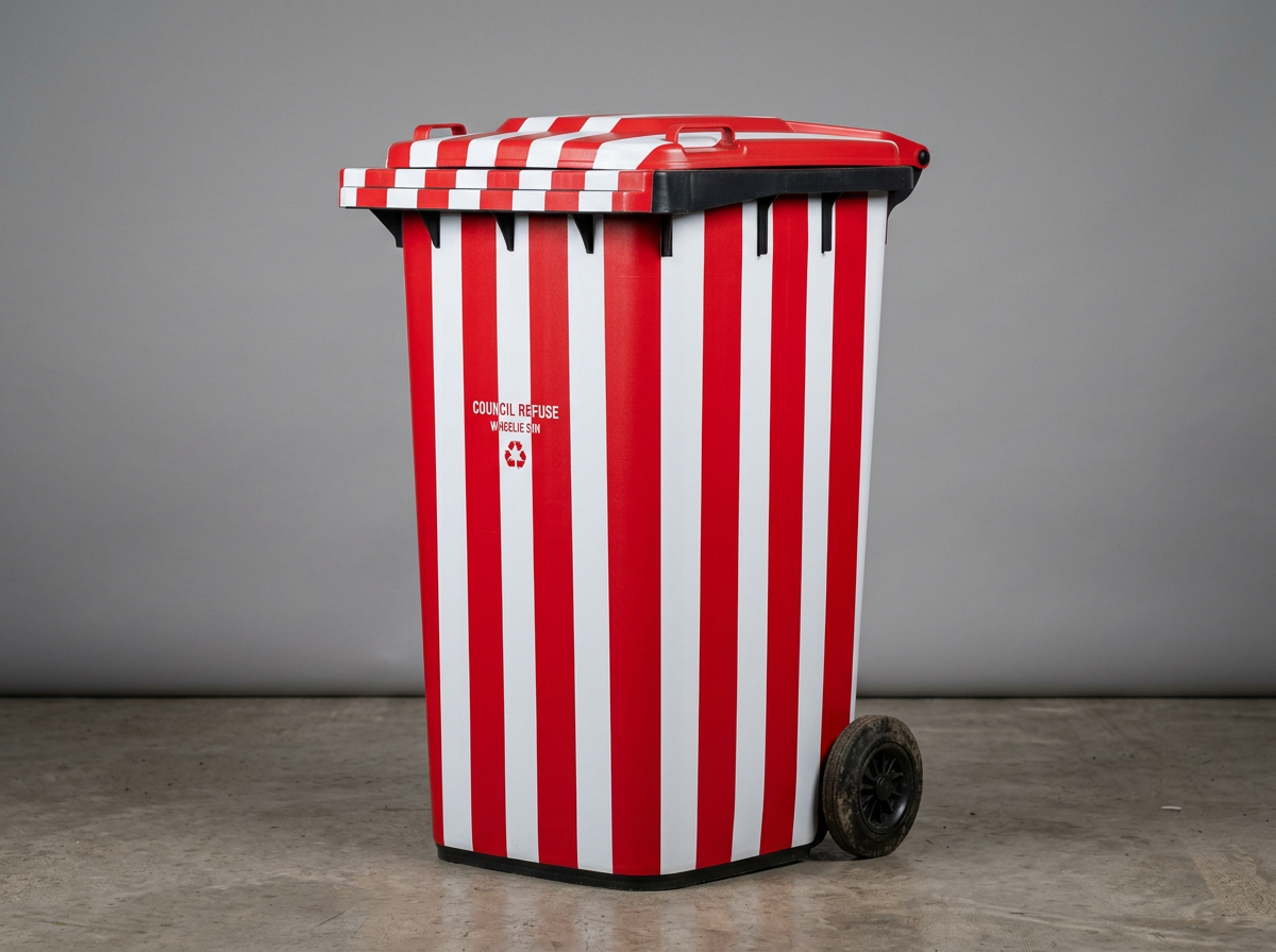 Red & White Stripes Full Wrap