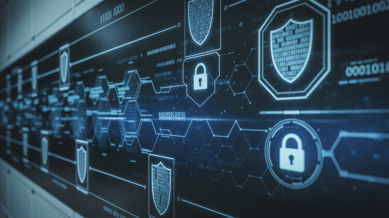 Cybersecurity service illustration