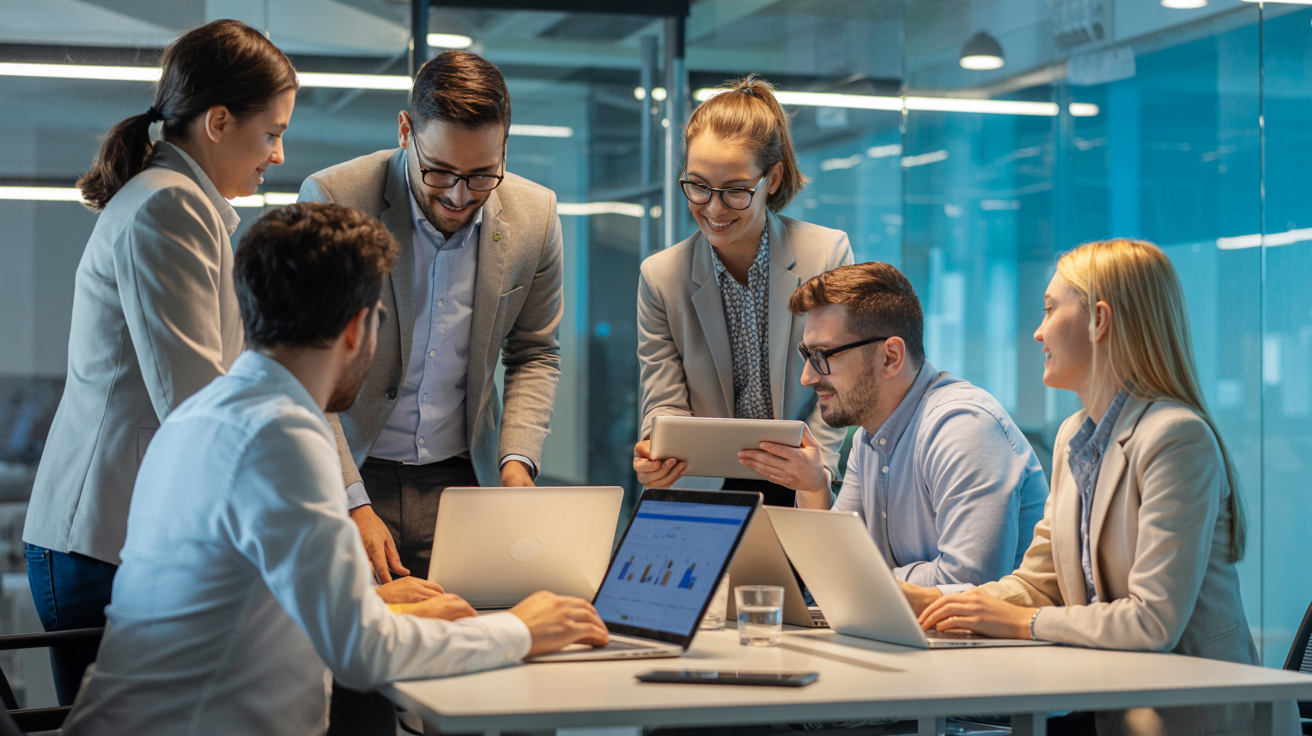 Echipa SGA IT Services în acțiune