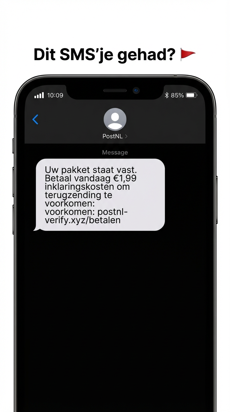 PostNL Scam SMS (Dutch)