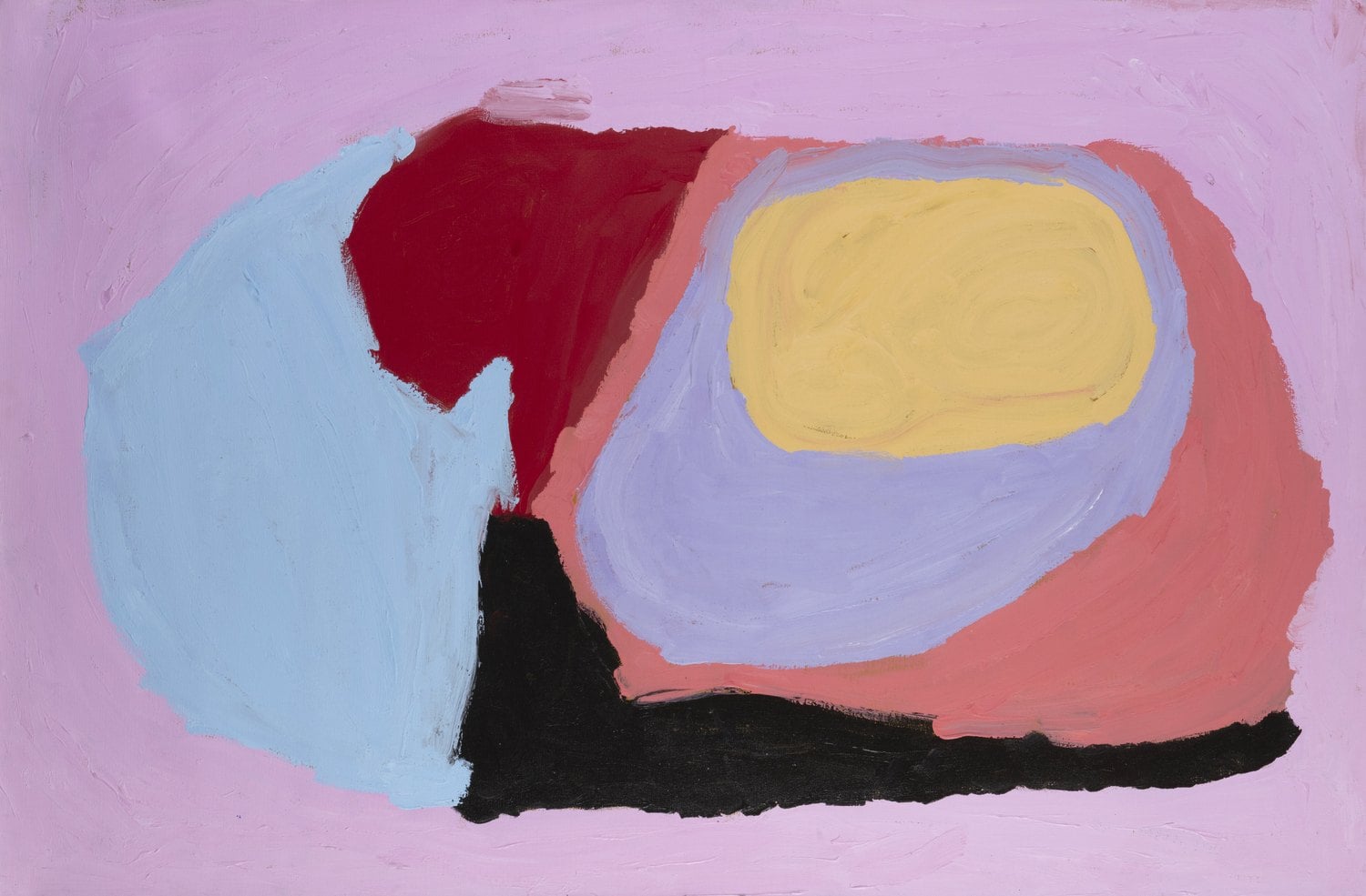 Sally Gabori: Bentinck Island, 2005–2007 installation view