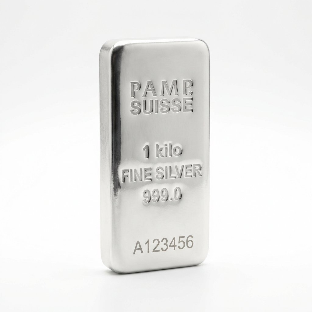 PAMP Suisse 1 Kilogram Silver Bar