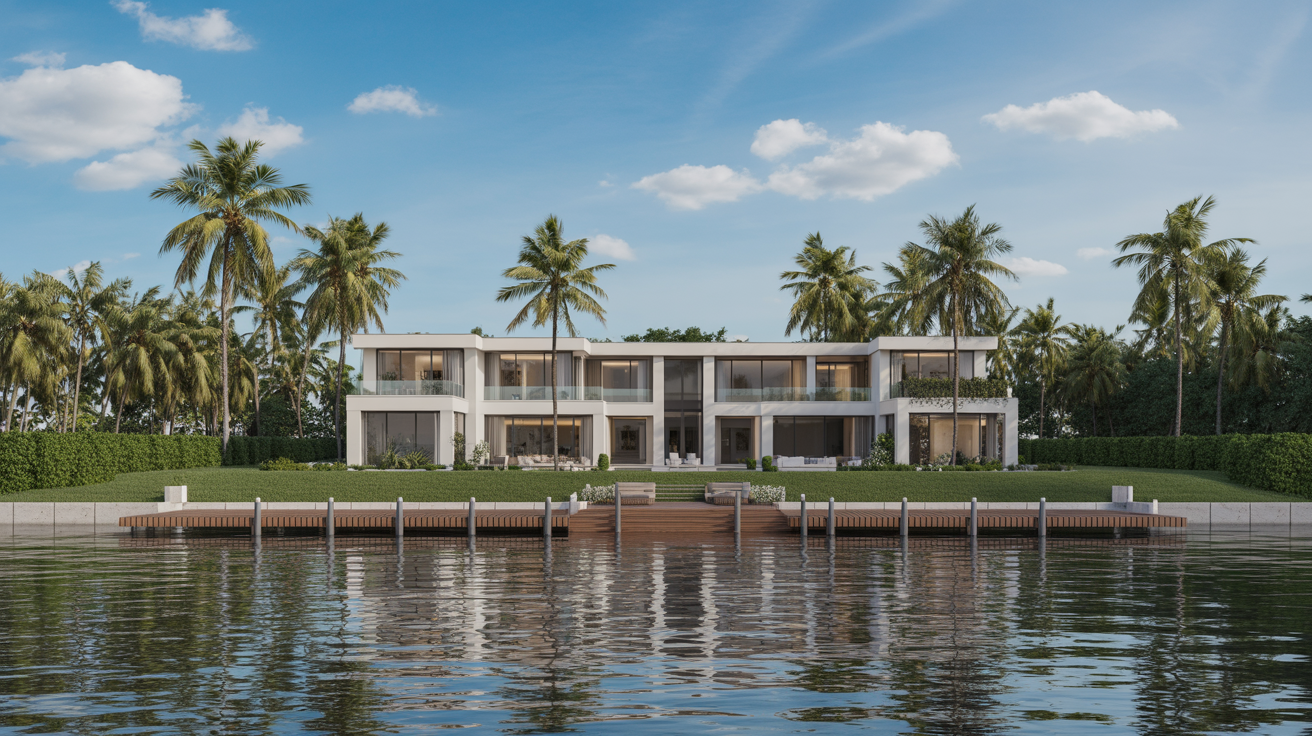 4-Bed Waterfront Mansion