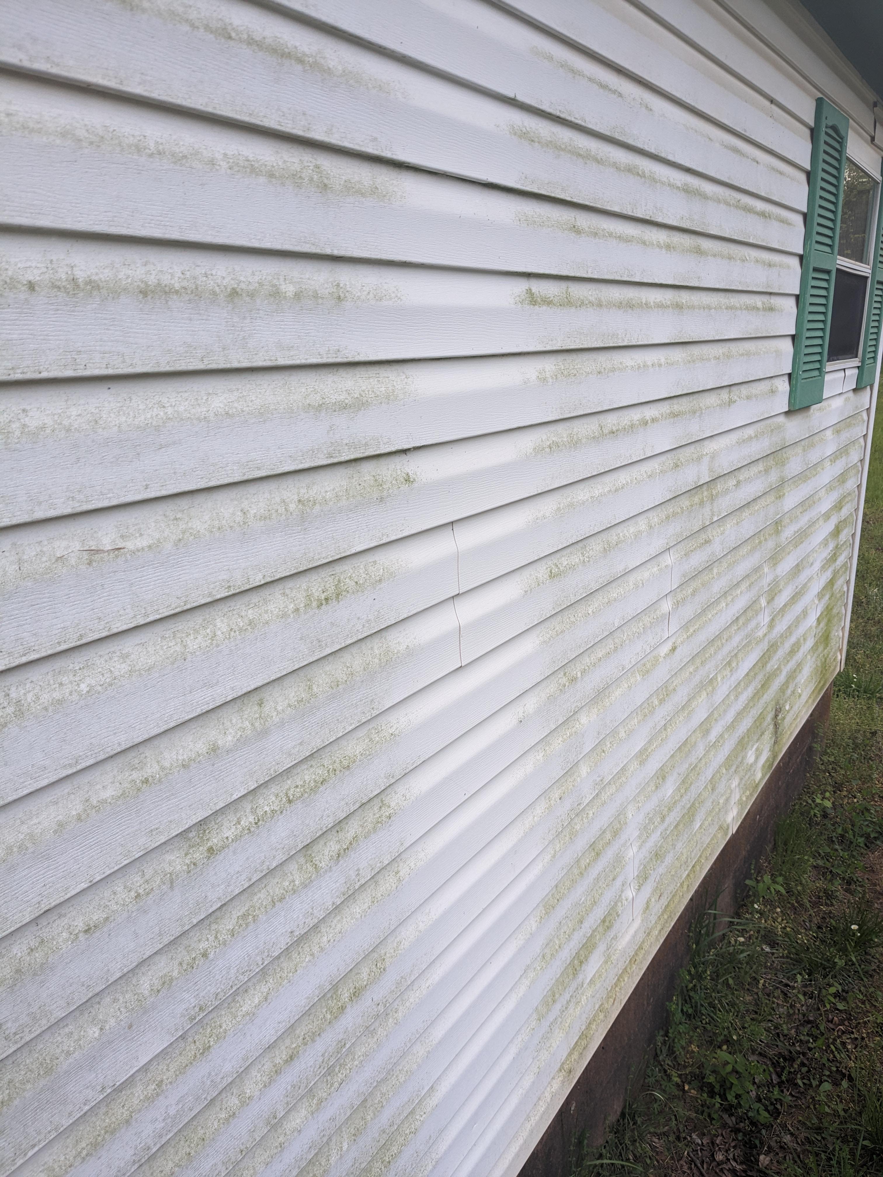 Before: House Siding Restored