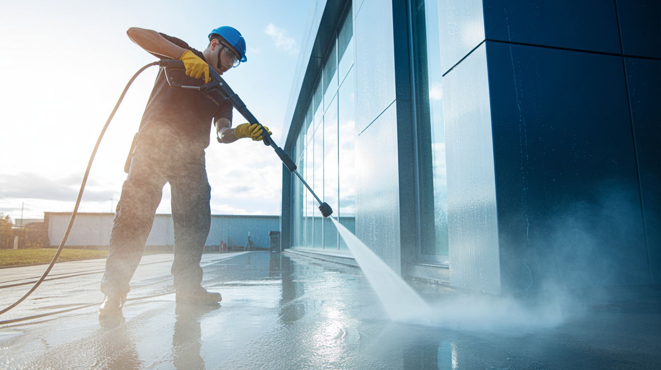 Aqua Shine team at work