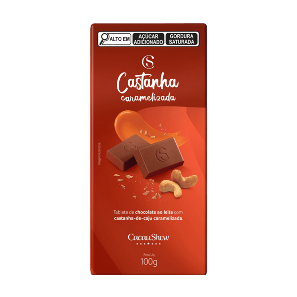 Drageado Castanha de Caju 40g