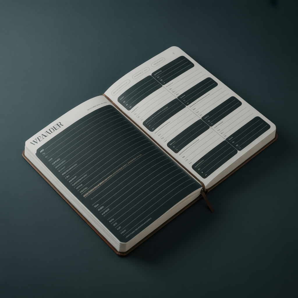 Weekly Planning Pad - Undated