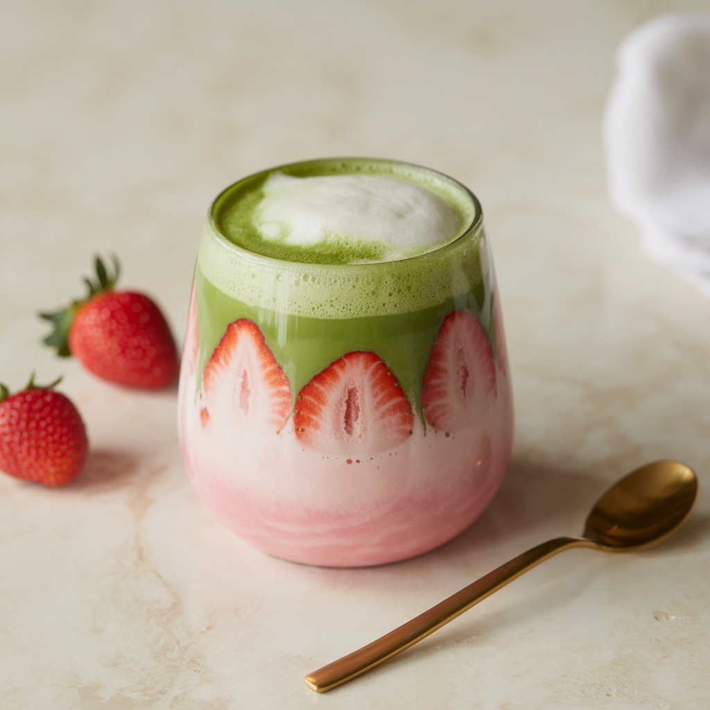 Strawberry Matcha