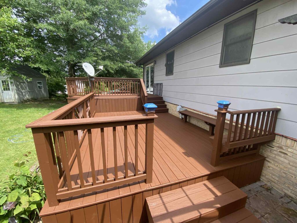 Exterior Porch Repaint