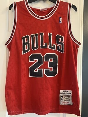 Michael Jordan Chicago Bulls 1997-98 Authentic Jersey