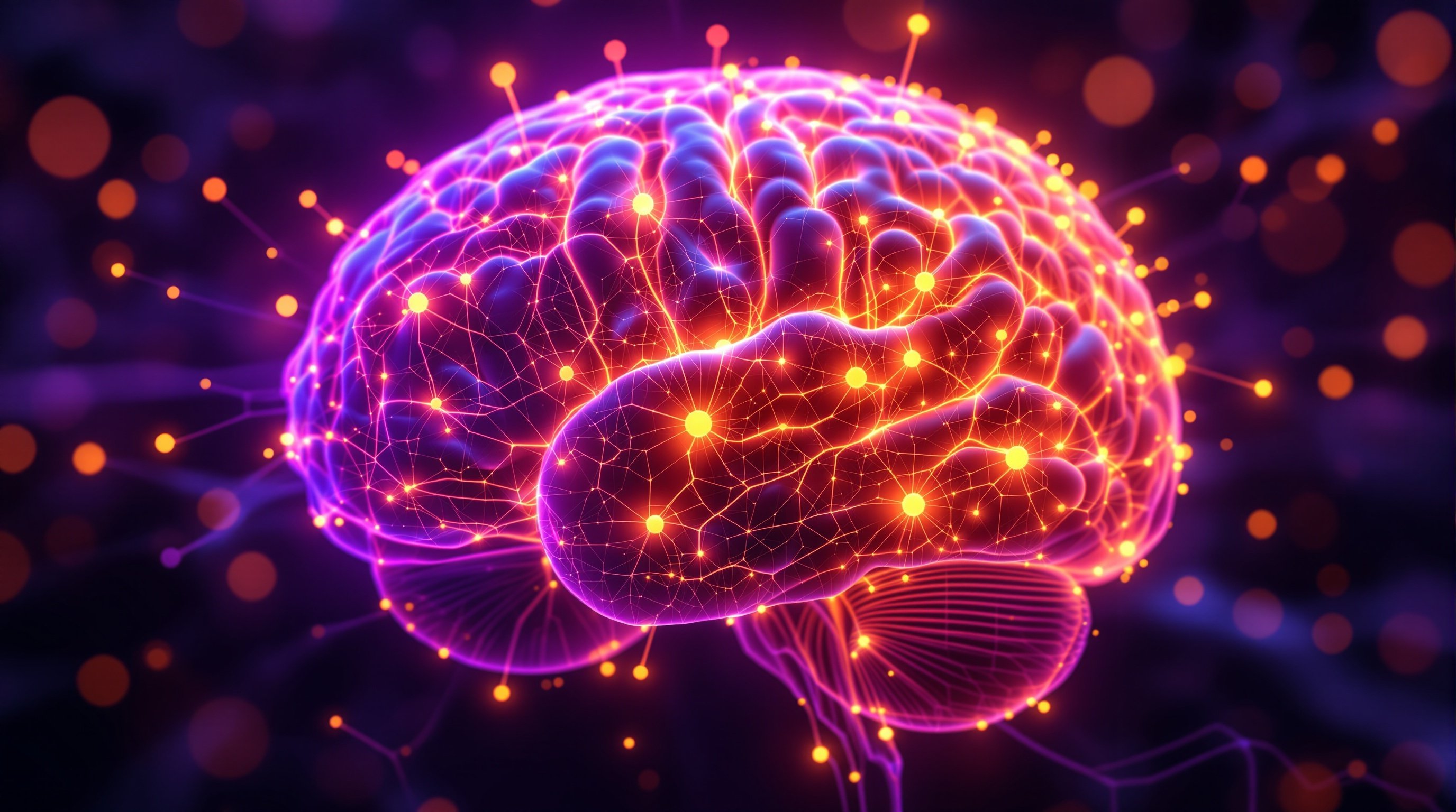 Neuroscience visualization of gratitude effects