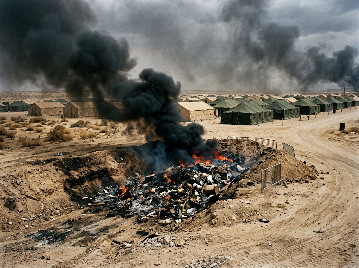 Service members exposed to airborne hazards and burn pits during deployment