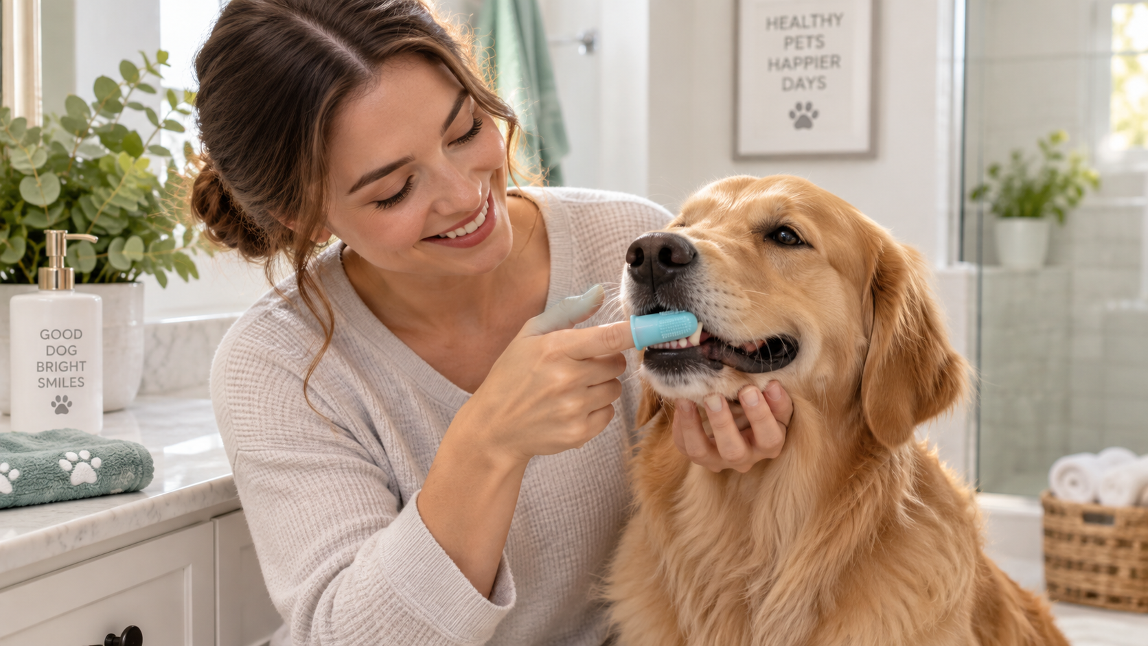 Como Escovar os Dentes do Cachorro em Casa Sem Causar Estresse