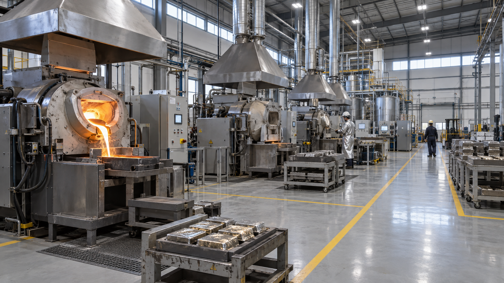 The ROK SA refining hall